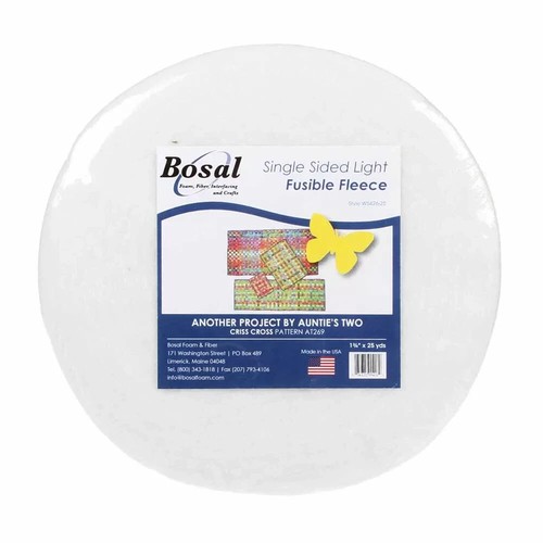 Fusible fleece roll x25yd - fleece,